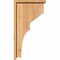 Ekena Millwork Monterey Smooth Corbel w/Backplate, Western Red Cedar, 7 1/2"W x 14"D x 26"H COR08X14X26MON01SWR - alternate 2